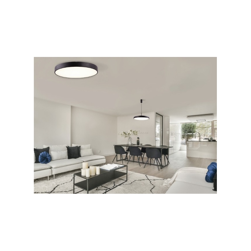 Azzardo AZ5082 - LED Dimbar taklampa MARCELLO LED/60W/230V svart