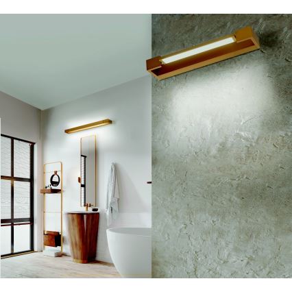 Azzardo AZ5250 - LED Vägglampa för badrum DALI LED/36W/230V 4000K IP44 120 cm