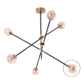 Azzardo - Ersättningsglas till ljuskrona SOLEN diameter 13,5 cm