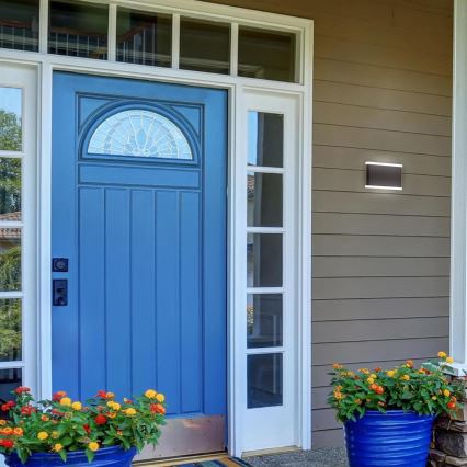 B.K. Licht 1184 - LED Utomhusvägglampa 2xLED/3,5W/230V IP44 4000K