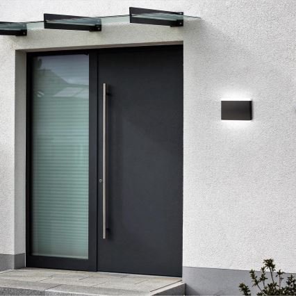 B.K. Licht 1184 - LED Utomhusvägglampa 2xLED/3,5W/230V IP44 4000K