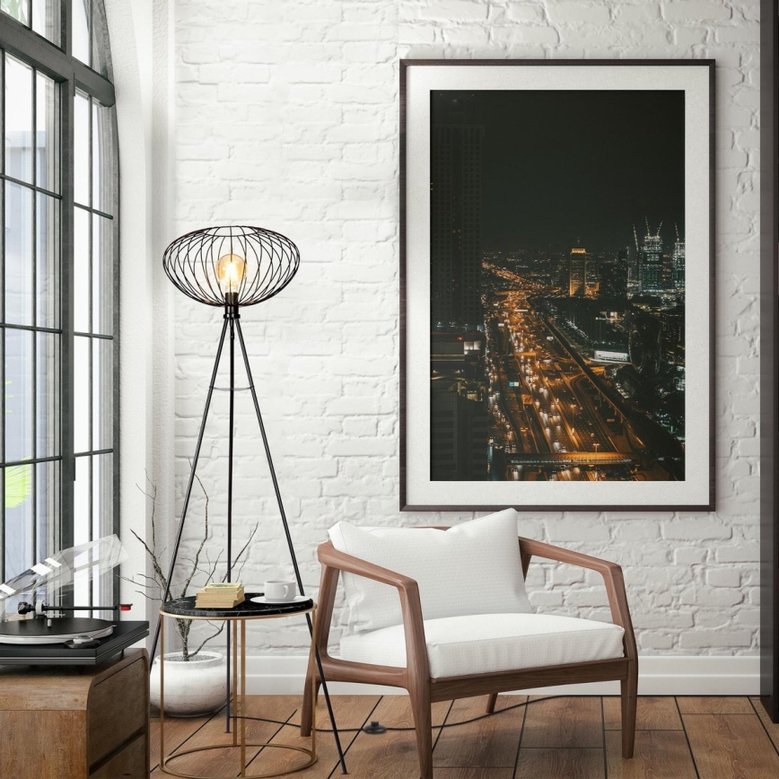 B.K. Licht 1470 - Golvlampa  RETRO 1xE27/40W/230V