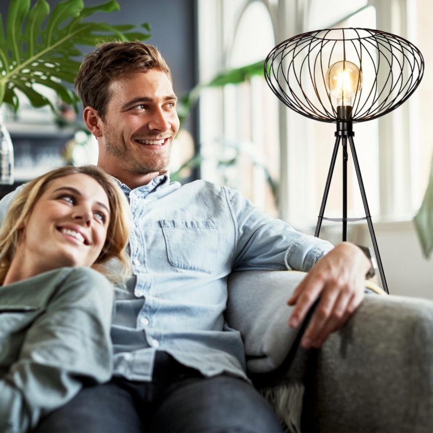 B.K. Licht 1470 - Golvlampa  RETRO 1xE27/40W/230V