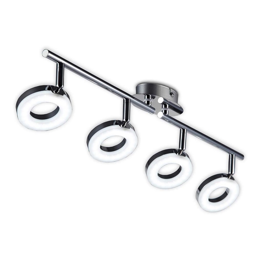 B.K. Licht 30-03-04-C - LED spotlight DONUT 4x LED/4W/230V