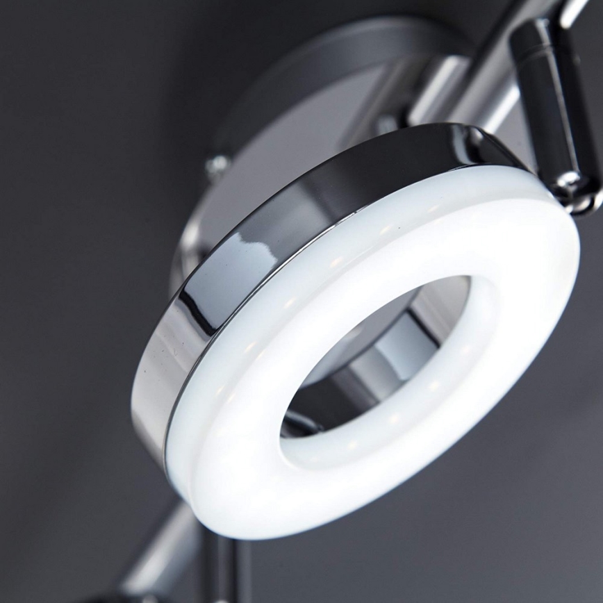 B.K. Licht 30-03-04-C - LED spotlight DONUT 4x LED/4W/230V