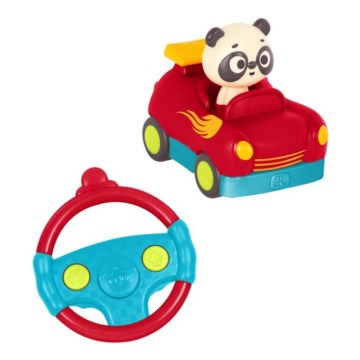B-Toys - Bil med fjärrkontroll Panda Bingo 4xAA + 2xAAA