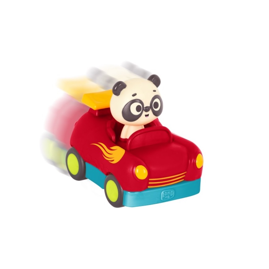 B-Toys - Bil med fjärrkontroll Panda Bingo 4xAA + 2xAAA