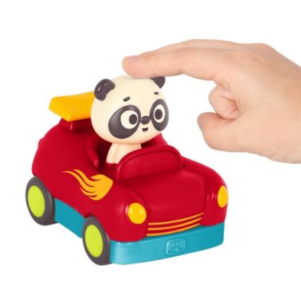 B-Toys - Bil med fjärrkontroll Panda Bingo 4xAA + 2xAAA