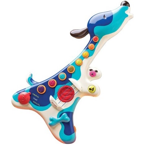 B-Toys - Elgitarr för barn Hund Woofer 3xAA