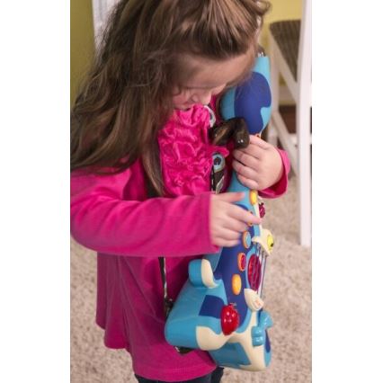 B-Toys - Elgitarr för barn Hund Woofer 3xAA