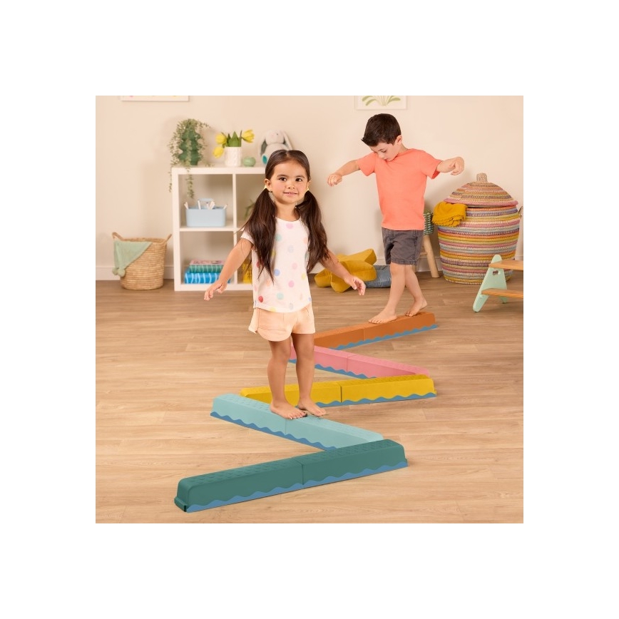 B-Toys - Hinderbana BALANCE & HOP 10 delar