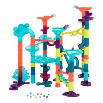 B-Toys - Marble track MARBLE Deluxe 3xAG13