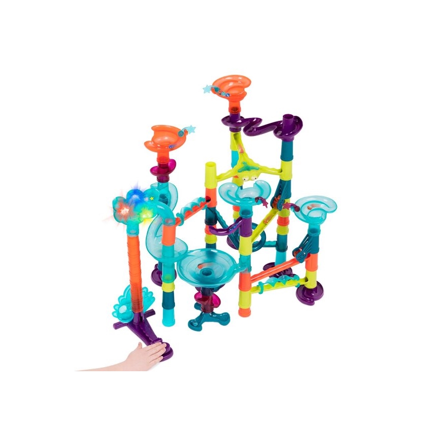 B-Toys - Marble track MARBLE Deluxe 3xAG13