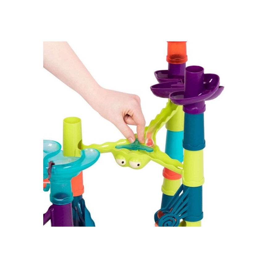 B-Toys - Marble track MARBLE Deluxe 3xAG13