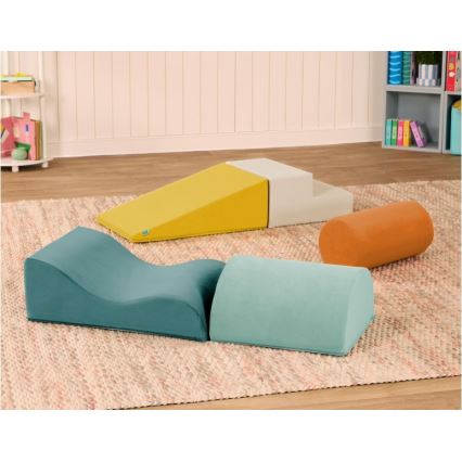 B-Toys - Skumklossar för barn MAXI WONDERSHAPES 5 delar