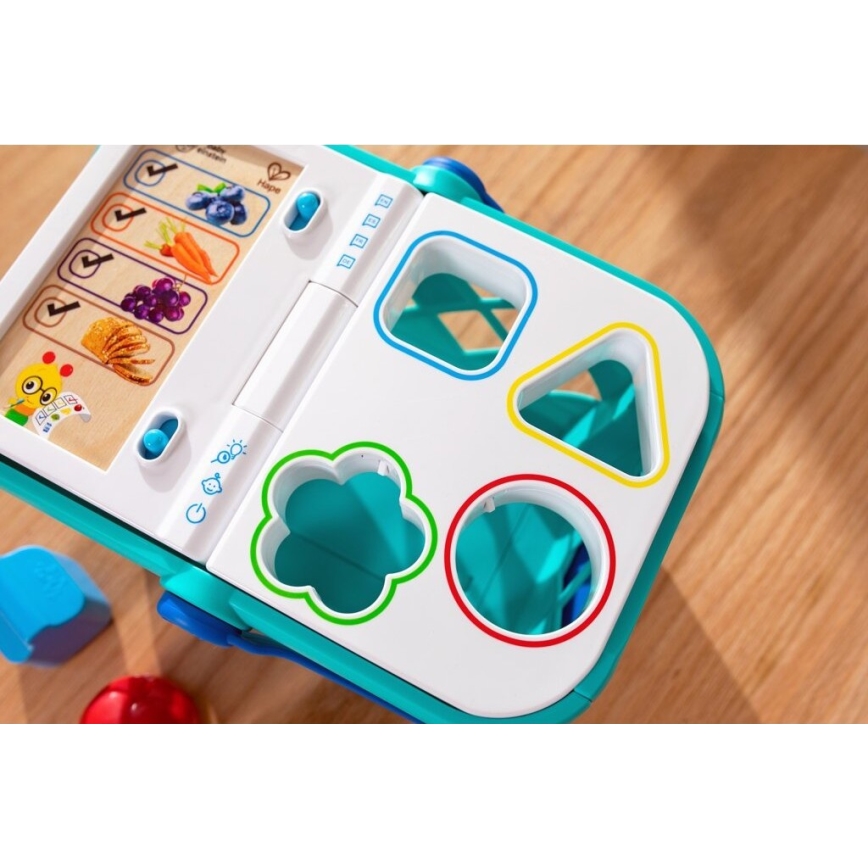 Baby Einstein - Interaktiv kundvagn för barn MAGIC TOUCH HAPE 3xAAA