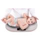 BabyOno - Digitalvåg för bebis 2xAAA grå