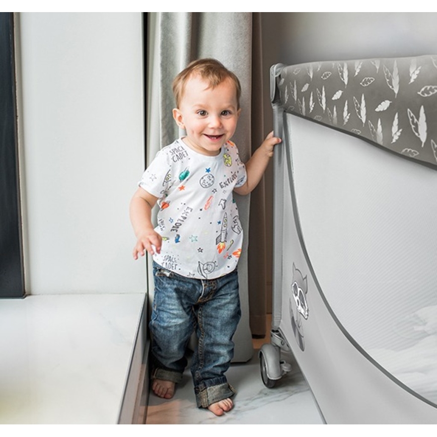 BabyOno - Resesäng BASIC grå