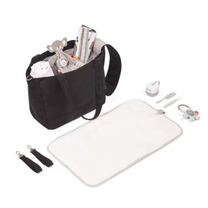 BabyOno - Skötväska för sittvagn Best Time Ever svart