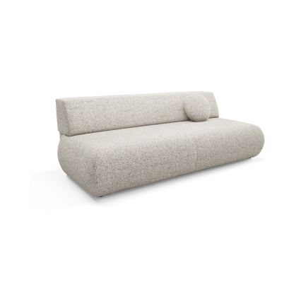 Bäddbar tresitssoffa med förvaring PRATO beige