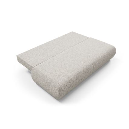 Bäddbar tresitssoffa med förvaring PRATO beige