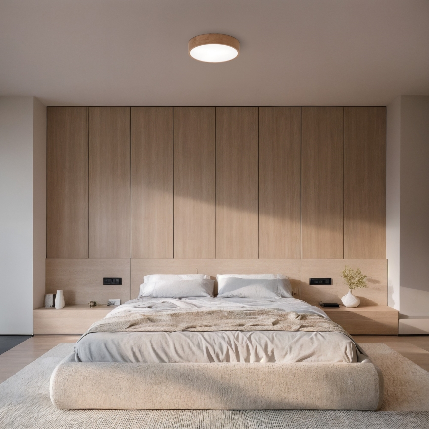 Badrum takbelysning CLEO 4xE27/24W/230V IP54 diameter 47,5 cm ek