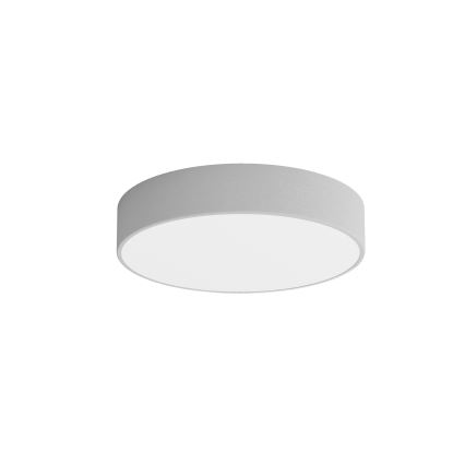 Badrumsarmatur med sensor CLEO 3xE27/24W/230V Ø 40 cm, grå, IP54