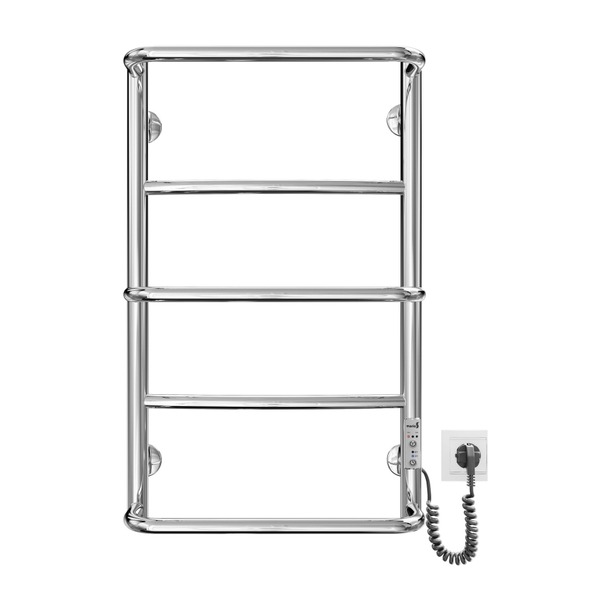Badrumshanddukstork LUX 65W/230V 66x42 cm rostfritt stål/blankkrom, högerutförande