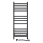 Badrumshanddukstork med termostat AVANGARD 227W 120x48cm svart högerutförande