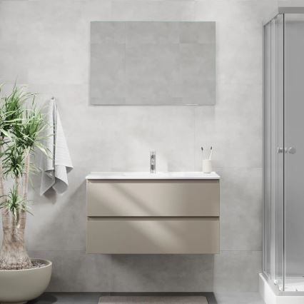 Badrumskommod med tvättställ KENWOOD 91x50x45 cm Marakesh