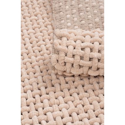 Badrumsmatta BELWEDER 60x100 cm beige