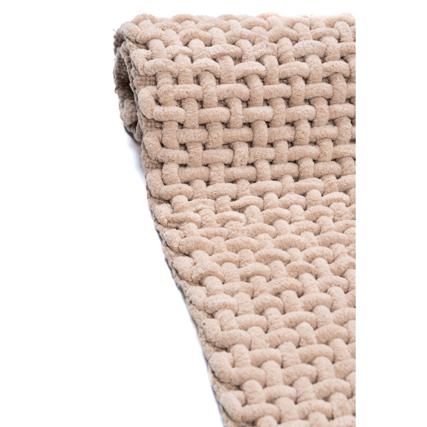 Badrumsmatta BELWEDER 60x100 cm beige