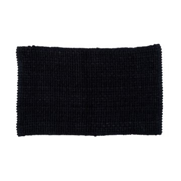 Badrumsmatta BELWEDER 60x100 cm svart