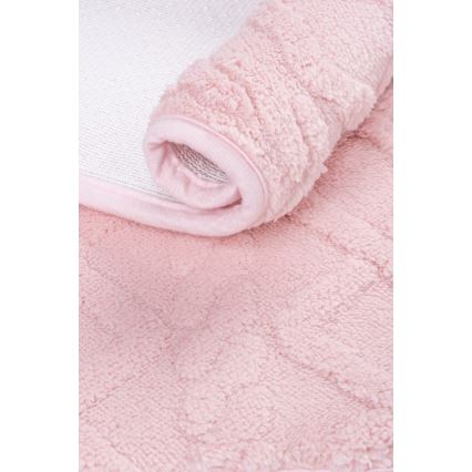 Badrumsmatta NEW STYLE 3D 60x90 cm rosa
