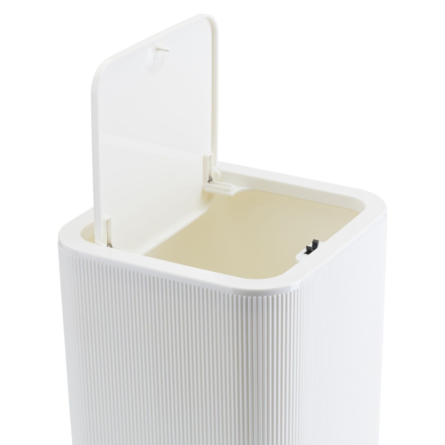 Badrumsset CRYSTAL 5 delar vit