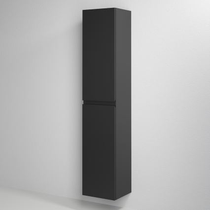 Badrumsskåp HELSINKI 174 cm svart