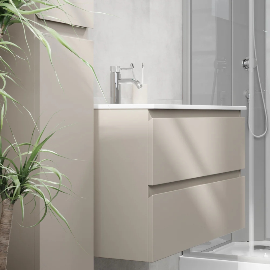 Badrumsskåp med tvättställ KENWOOD 91 cm Marakesh