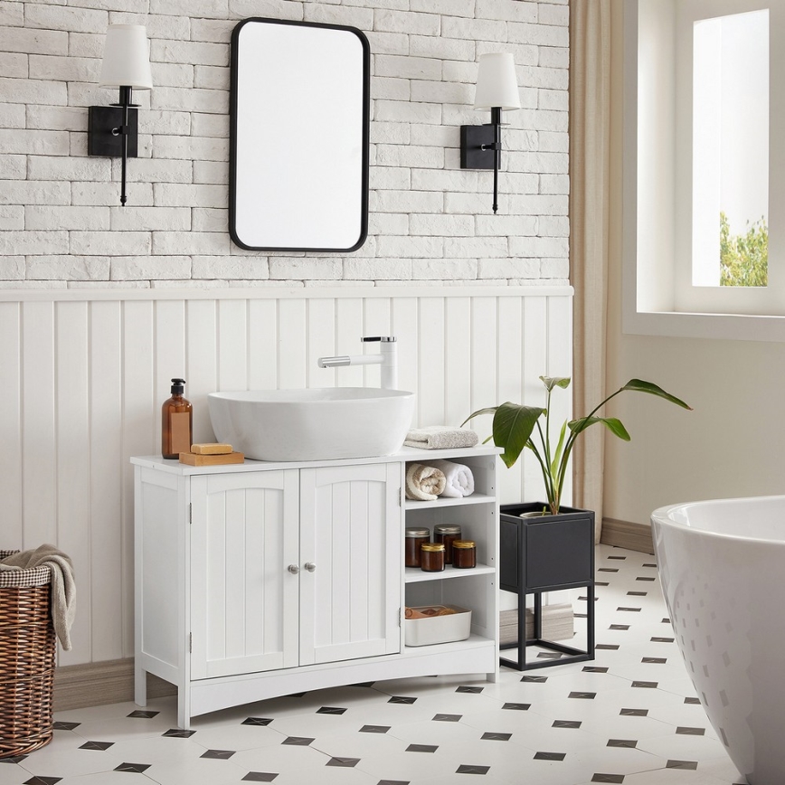 Badrumsskåp REMI i vitt