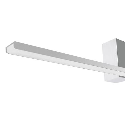 Badrumsspegel med LED-belysning ARTEMIS LED/13,8W/230V 4000K 60 cm IP44 silver