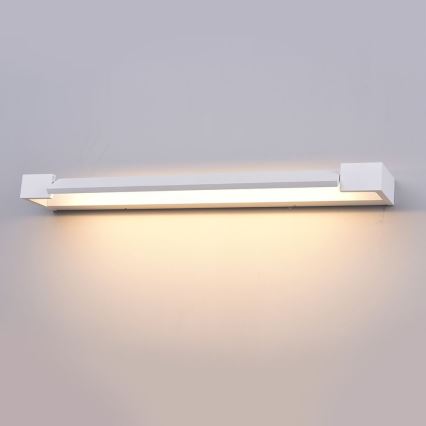Badrumsspegel med LED-belysning LED/16W/230V 3000K IP44 60 cm vit