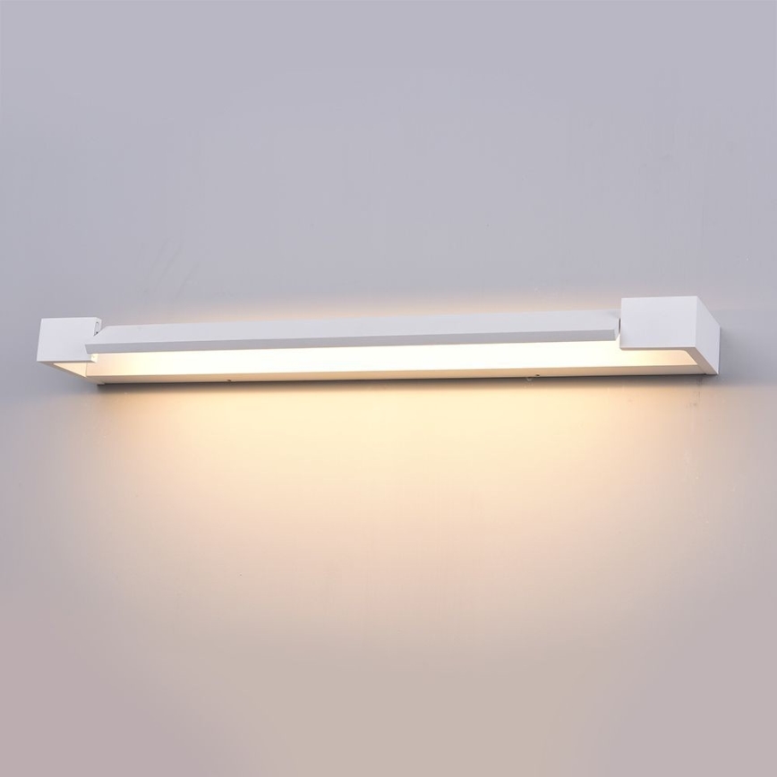 Badrumsspegel med LED-belysning LED/18W/230V 4000K IP44 60 cm vit