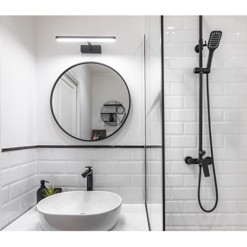 Badrumsspegel med LED-belysning LED/8W/230V 4000K IP44 40 cm