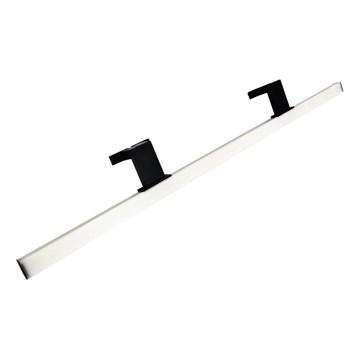 Badrumsspegel med LED-belysning MIRROR LED/12W/230V 80 cm IP44 svart
