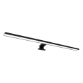 Badrumsspegel med LED-belysning SAMOS LED/15W/230V 4000K 90 cm IP44 svart