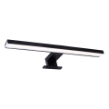 Badrumsspegel med LED-belysning SAMOS LED/8W/230V 4000K 40 cm IP44 svart