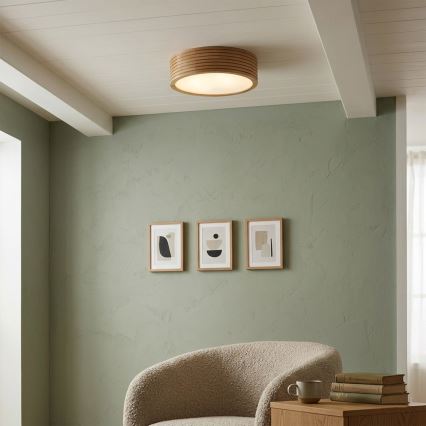 Badrumstaklampa LINARO 2xE27/15W/230V IP54 ek Ø 27 cm