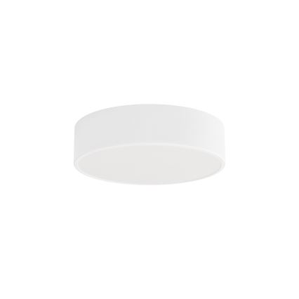 Badrumstaklampa med sensor CLEO 2xE27/24W/230V d. 30 cm vit IP54