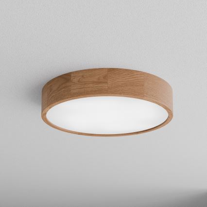 Badrumstaklampa med sensor CLEO 4xE27/24W/230V Ø 47,5 cm IP54 ek
