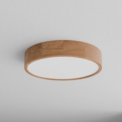 Badrumstaklampa med sensor CLEO 4xE27/24W/230V Ø 47,5 cm IP54 ek