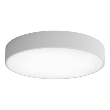 Badrumstaklampa med sensor CLEO 4xE27/24W/230V Ø 50 cm IP54 grå